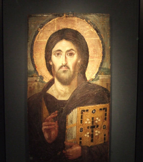 Christ Pantocrator Icon 6th or 7th century