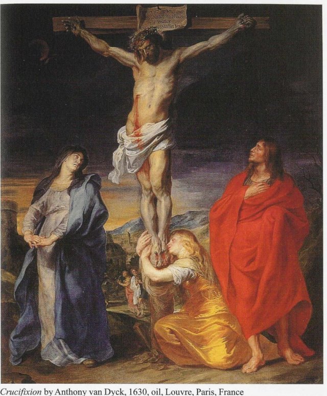 Crucifixion by Anthony van Dyck, 1630 (Louvre, Paris)